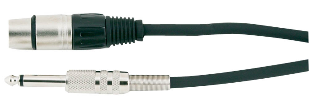 TGI Microphone Cable XLR to Jack 6m 20ft - Audio Essentials - Image 1