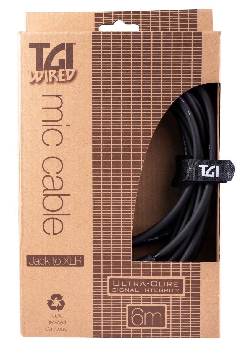 TGI Microphone Cable XLR-JACK 6m 20ft - Ultra-Core - Image 2