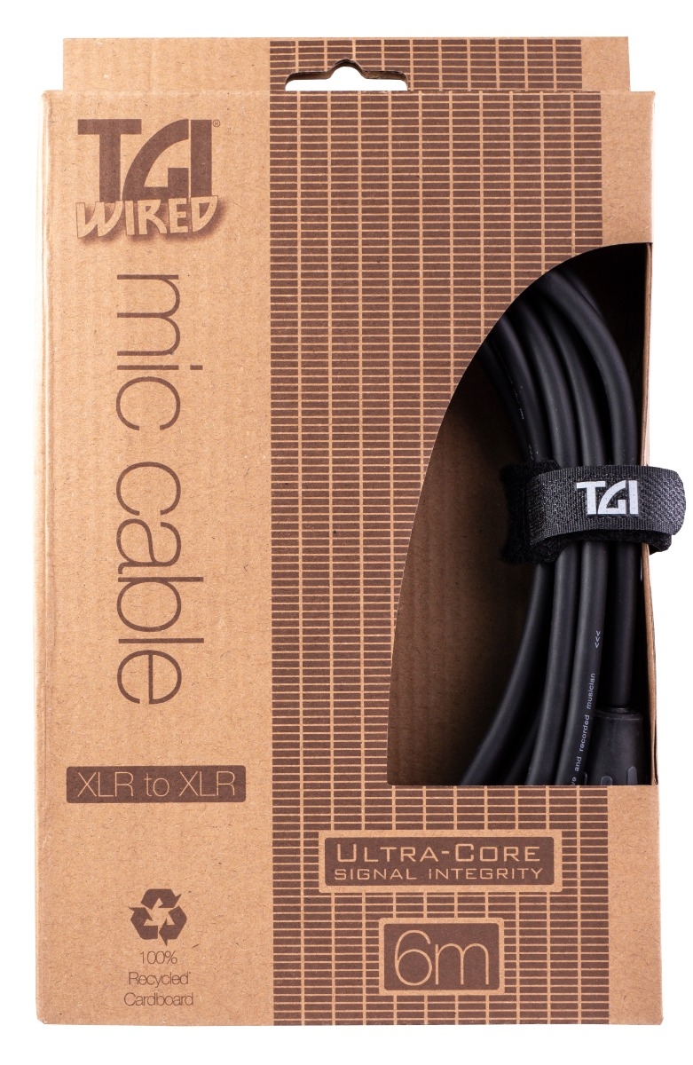 TGI Microphone Cable XLR-XLR 6m 20ft - Ultra-Core - Image 2