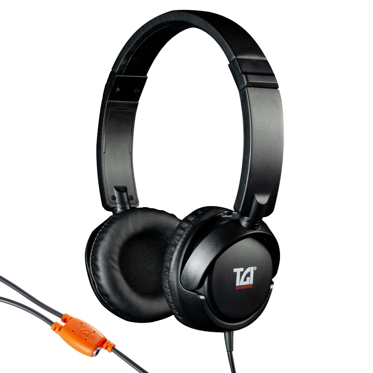 TGI SoundShare Education Headphones with Audio Sharing Connector - Image 1