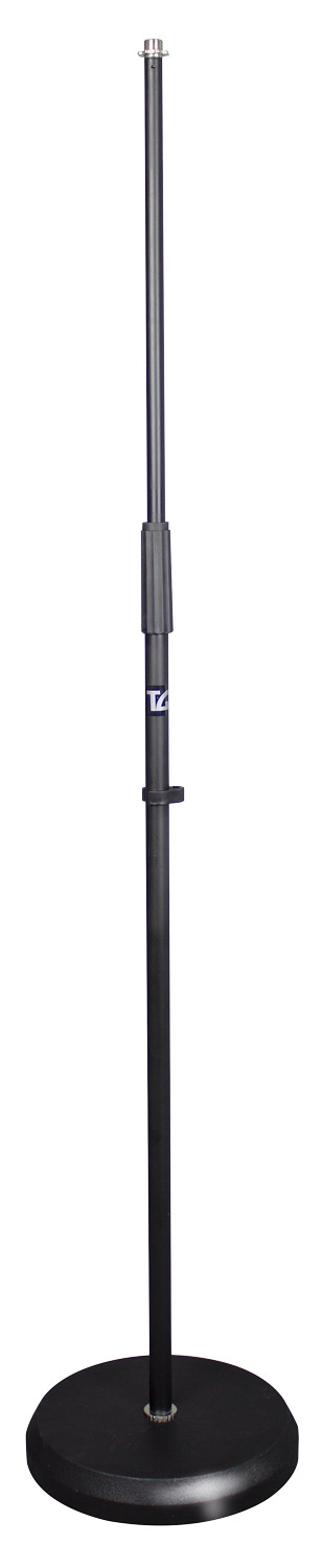 TGI Microphone Stand. Straight. Round Heavy Base. - Image 1