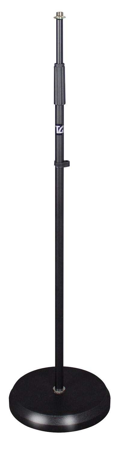 TGI Microphone Stand. Straight. Round Heavy Base. - Image 2