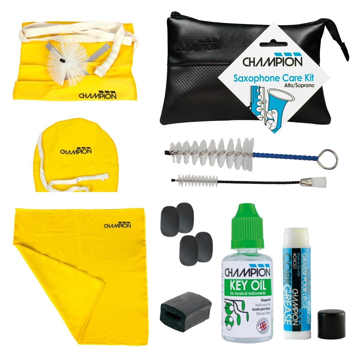 Champion Alto / Soprano Saxophone Care Kit - Image 1