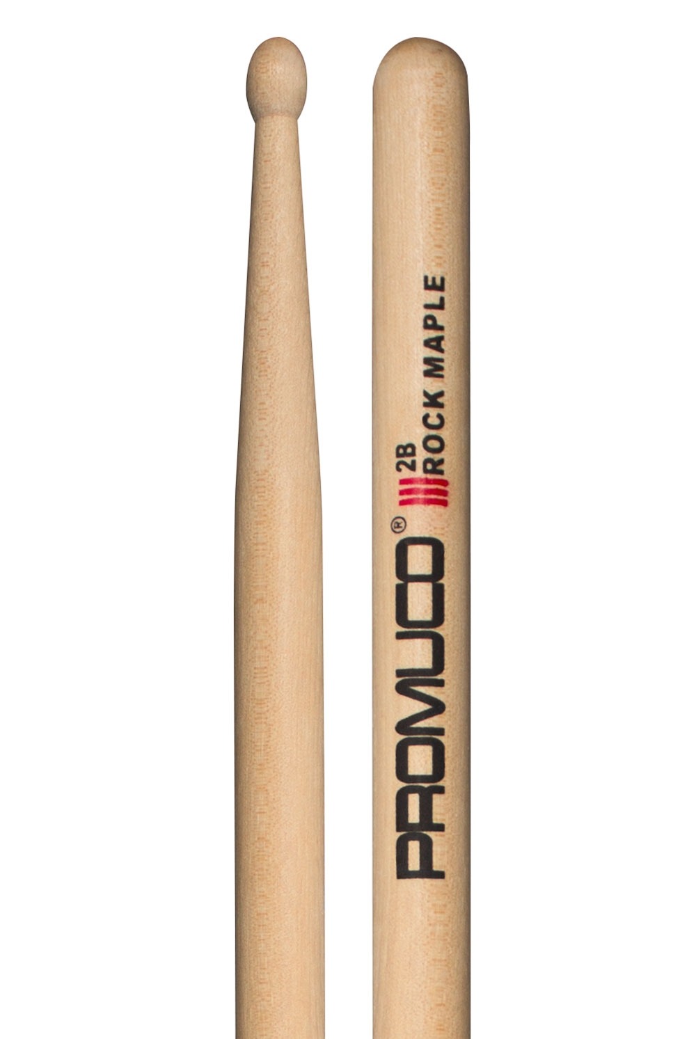 Promuco Drumsticks - Rock Maple 2B - Image 1