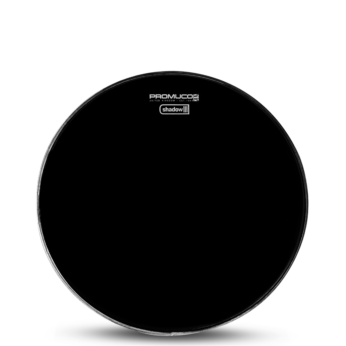 Promuco Shadow Drumhead Black 10" - Image 1
