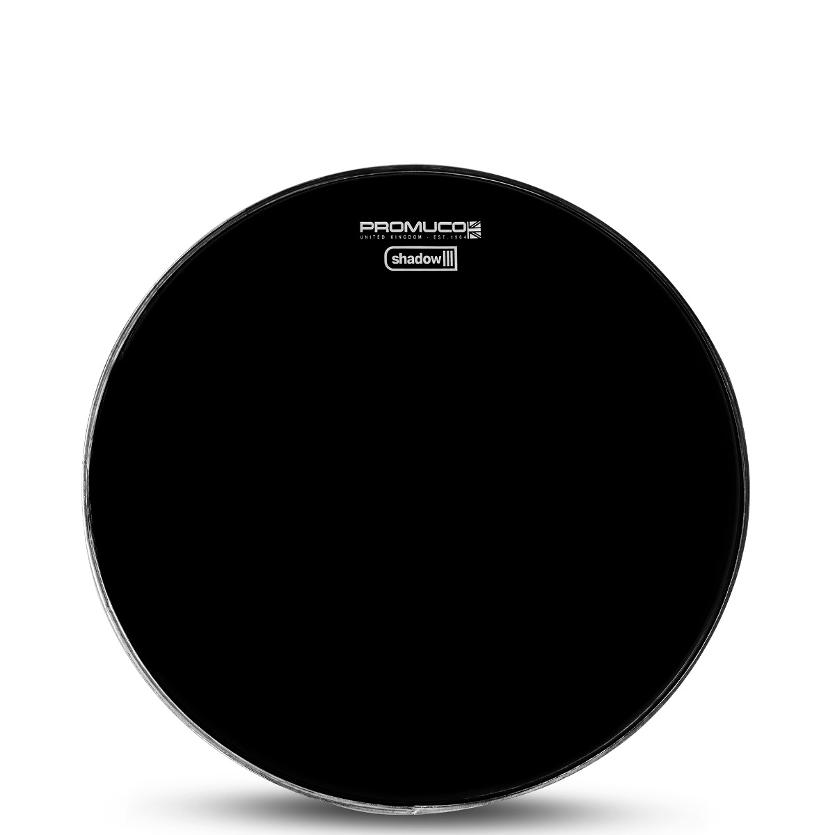 Promuco Shadow Drumhead Black 12" - Image 1