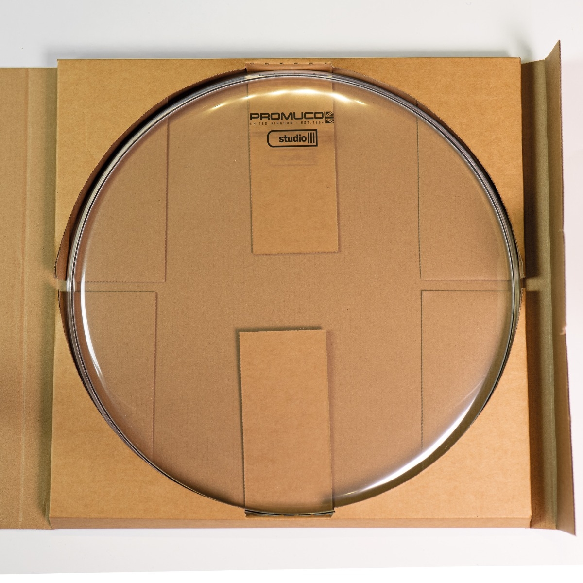 Promuco Studio Drumhead Clear Floor Tom 16" - Image 4