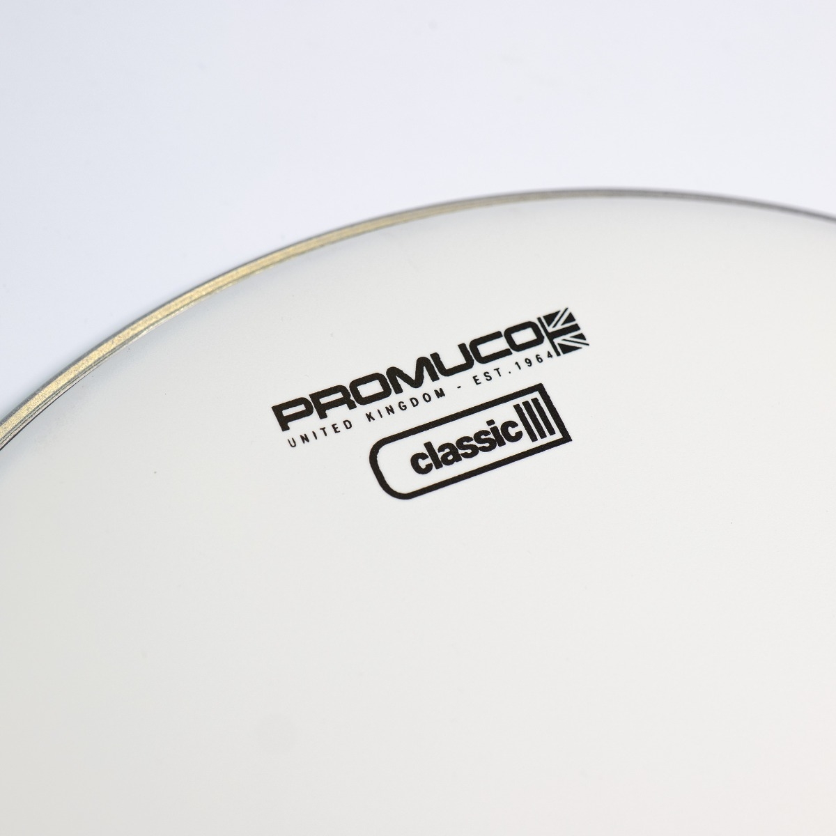 Promuco Classic Drumhead White Coated Tom/Snare 13" - Image 2