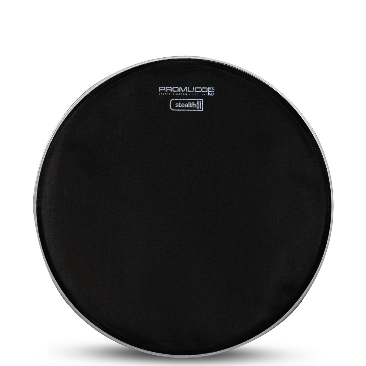 Promuco Stealth Drumhead Black Mesh for Digital Drum Kits/Silencing Acoustic Drumkits 13" - Image 1