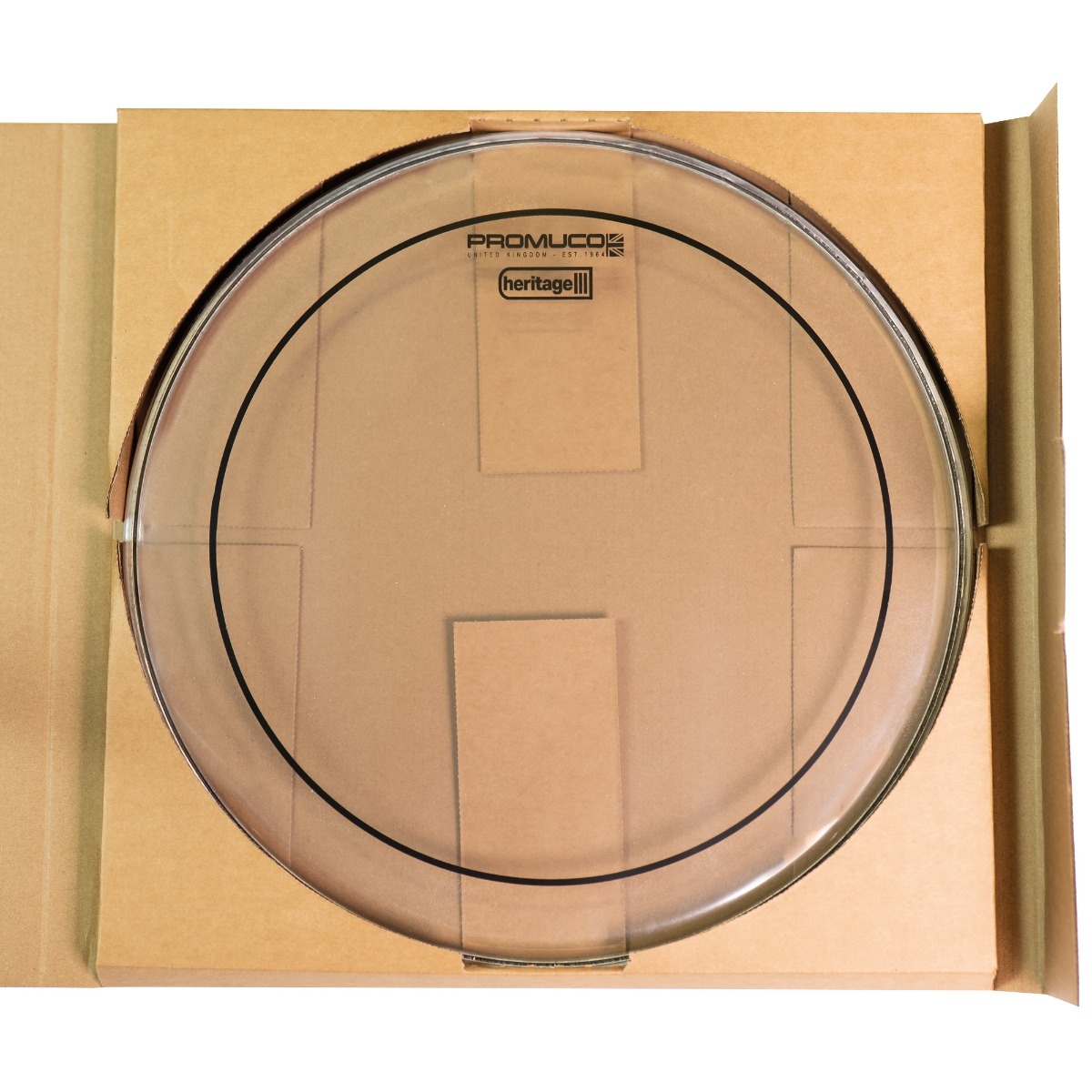 Promuco Heritage Drumhead 2-Ply Oil-Filled Bass Drum 20" - Image 4