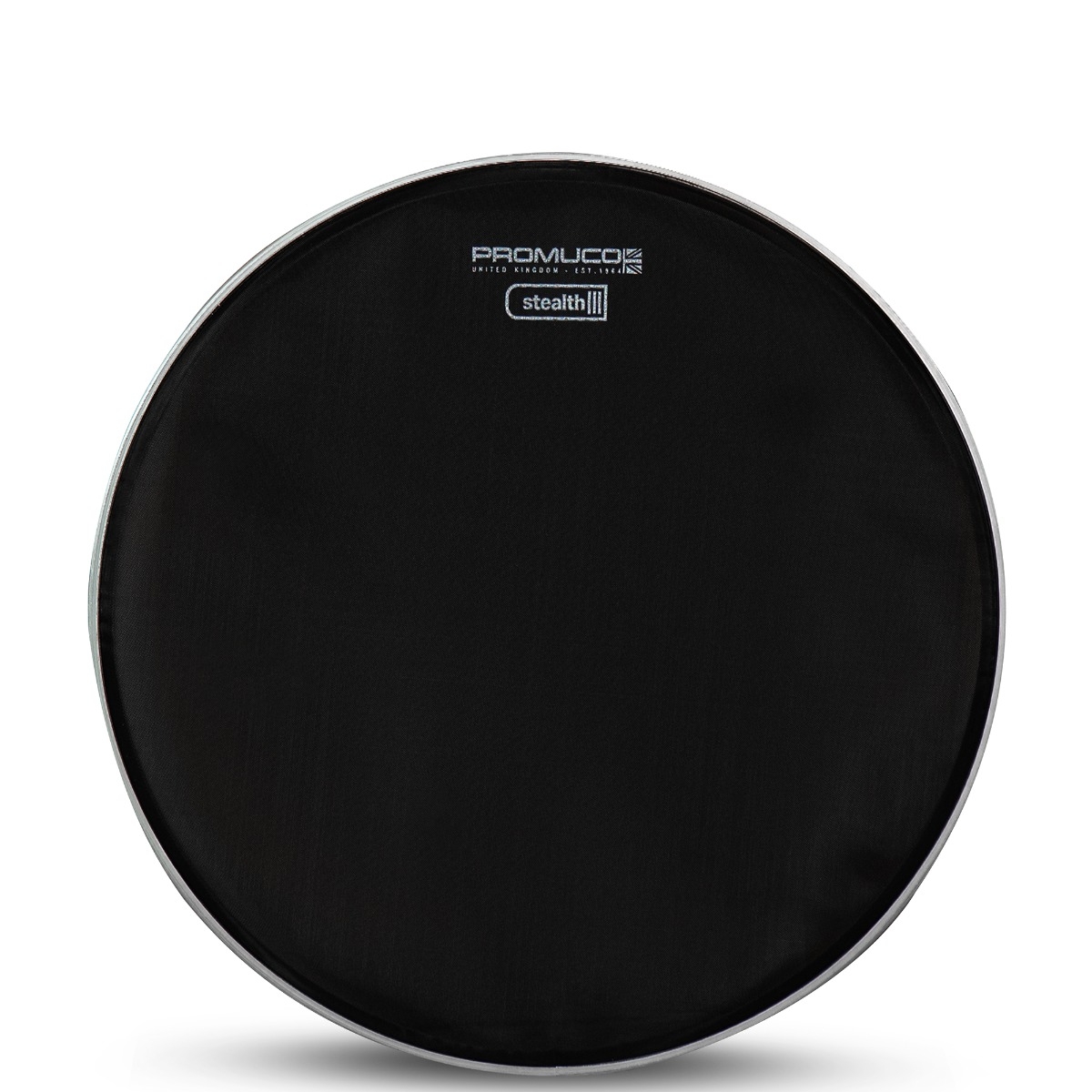 Promuco Stealth Drumhead Black Mesh for Digital Drum Kits/Silencing Acoustic Drumkits 14" - Image 1