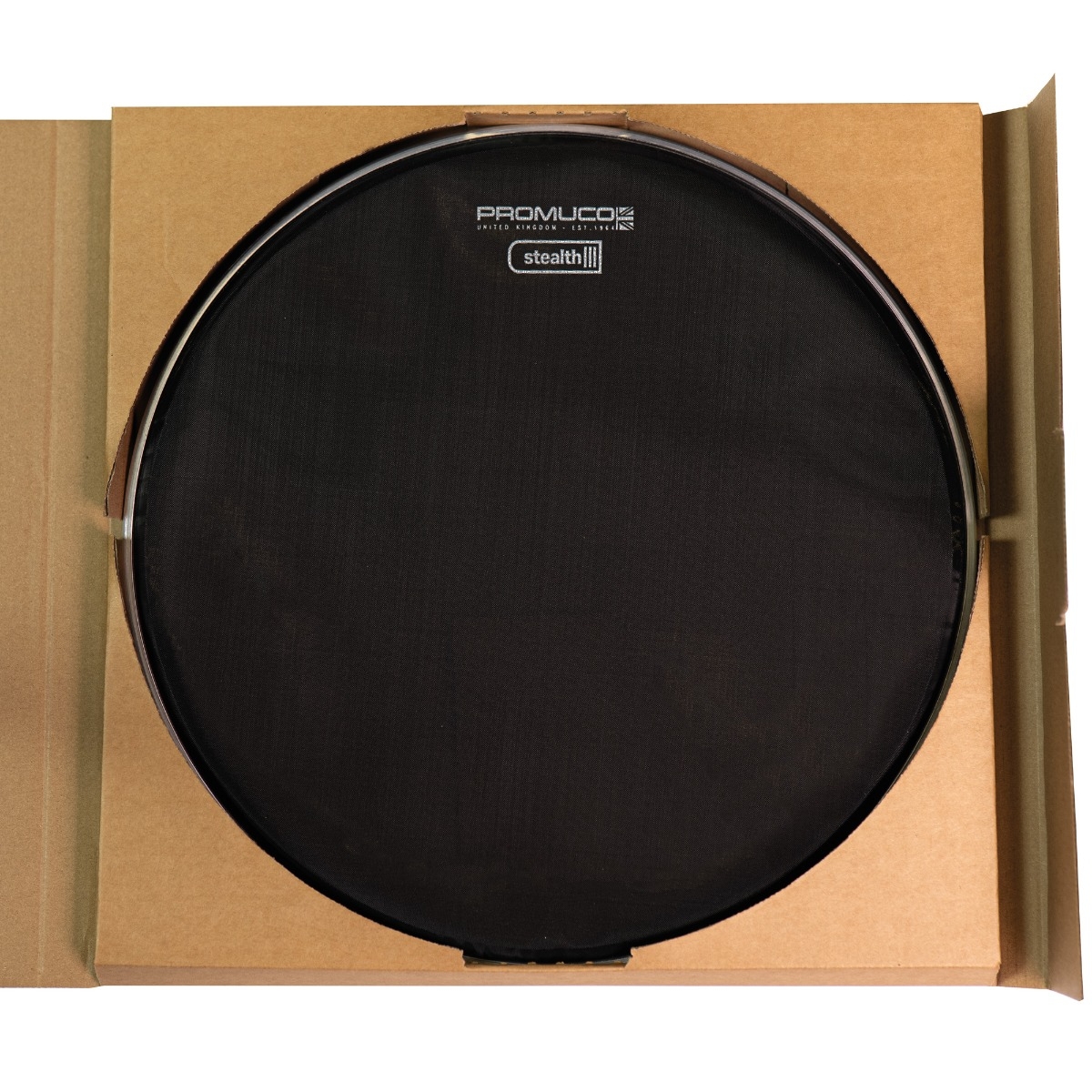 Promuco Stealth Drumhead Black Mesh for Digital Drum Kits/Silencing Acoustic Drumkits 14" - Image 4