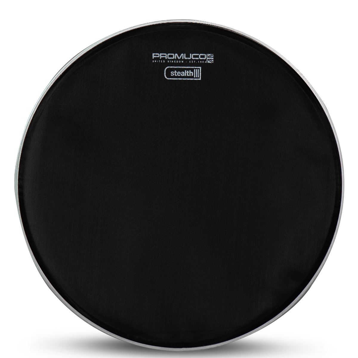 Promuco Stealth Bass Drumhead Black Mesh for Digital Drum Kits/Silencing Acoustic Drumkits 20" - Image 1