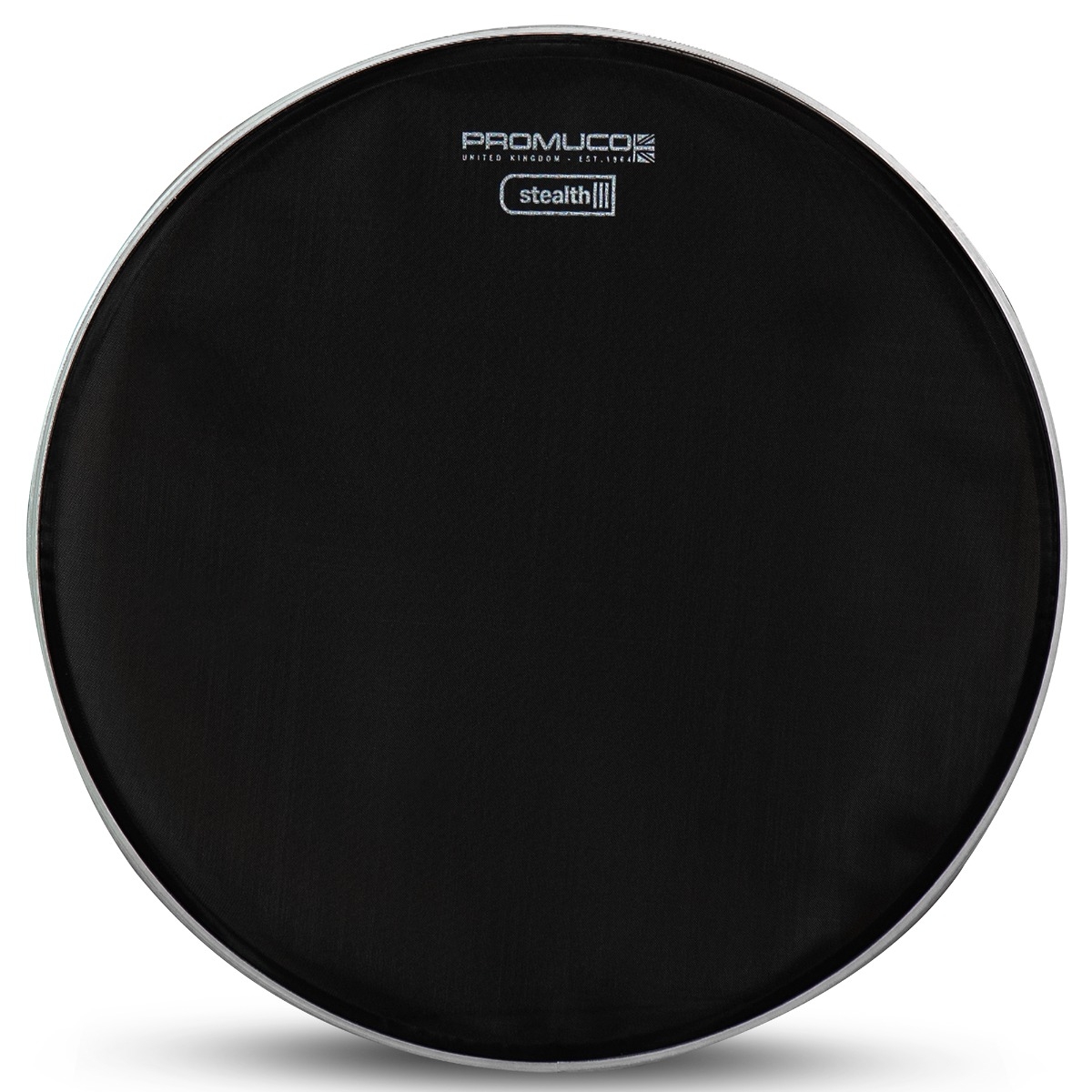 Promuco Stealth Bass Drumhead Black Mesh for Digital Drum Kits/Silencing Acoustic Drumkits 22" - Image 1