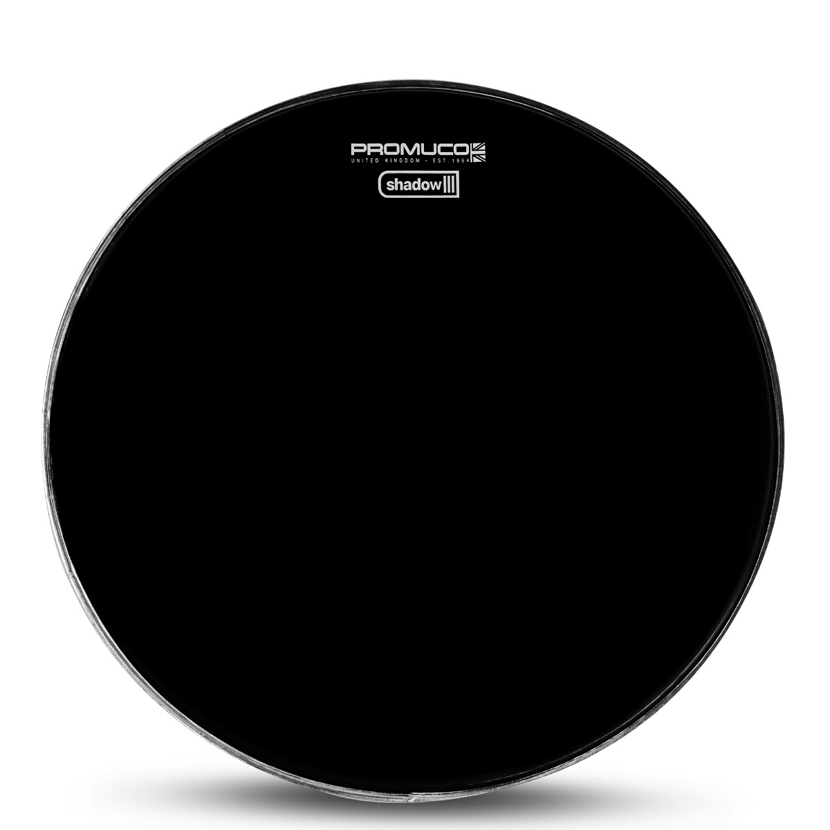 Promuco Shadow Drumhead Black Floor Tom 16" - Image 1