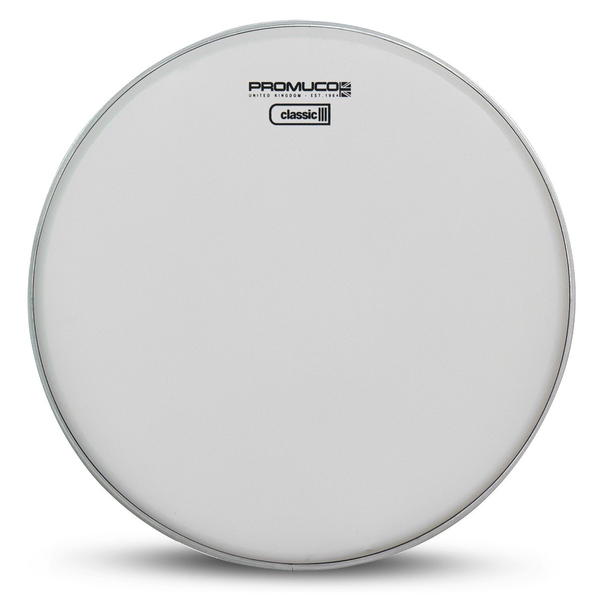 Promuco Classic Drumhead White Coated Floor Tom 16" - Image 1