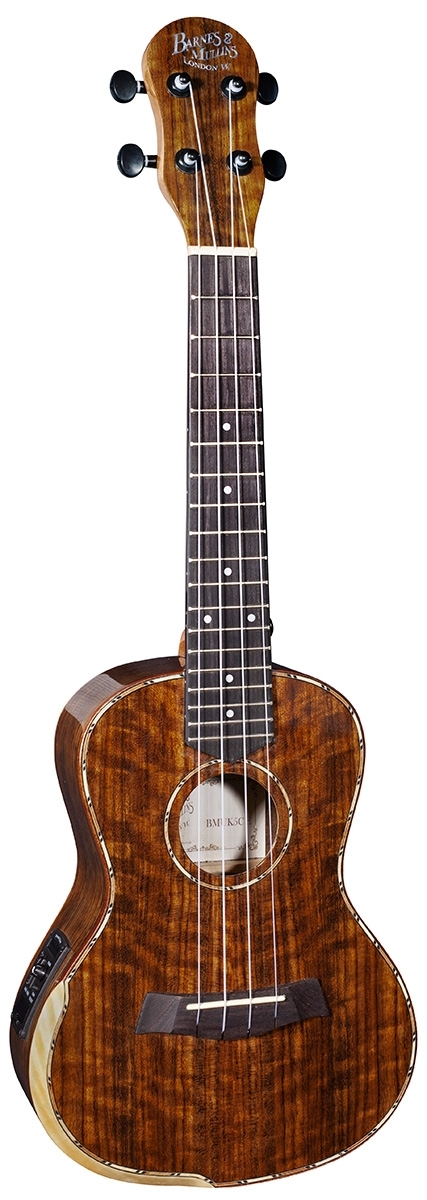 Barnes & Mullins Concert Ukulele Electro - Walnut - Image 1