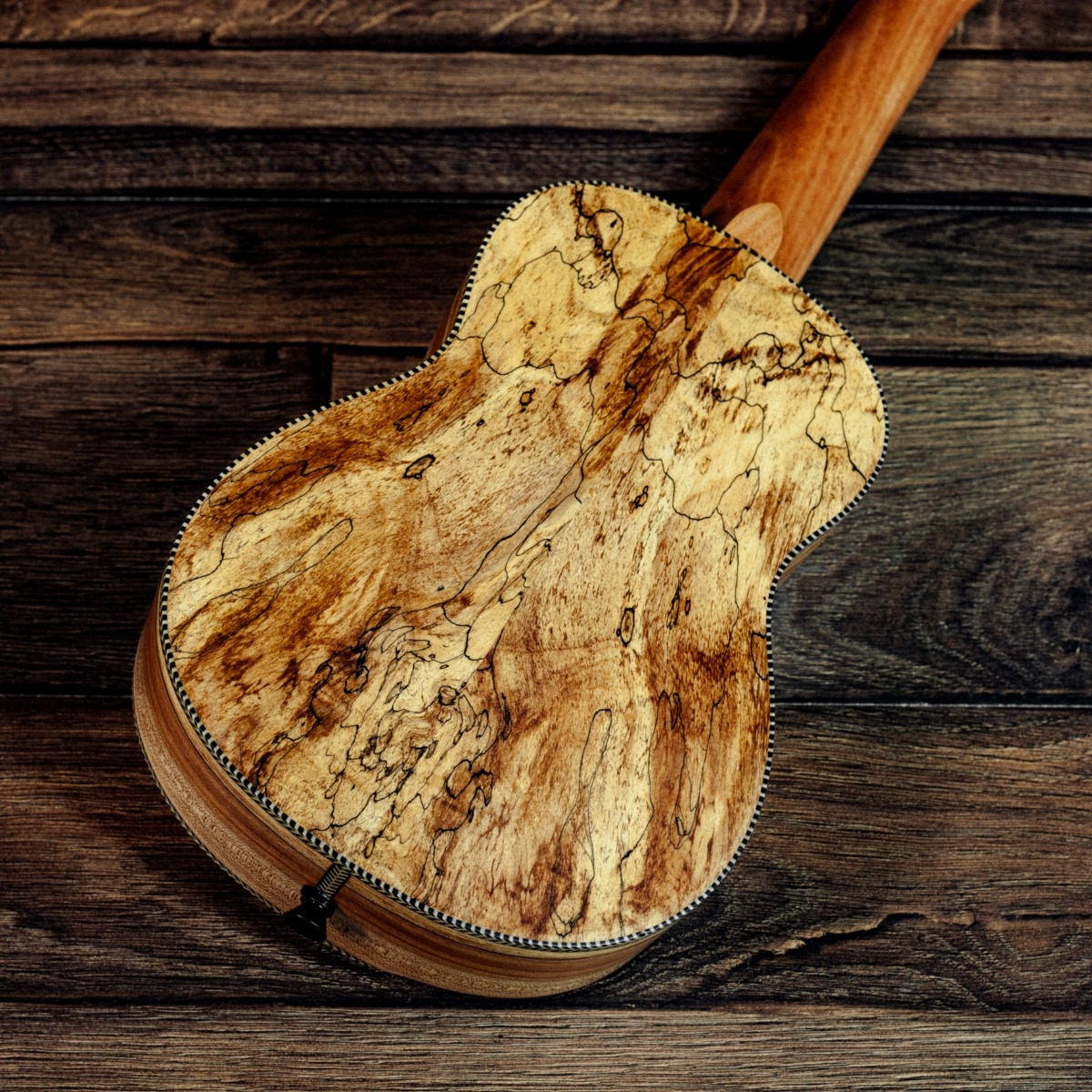 Barnes & Mullins Soprano Ukulele - Spalt Maple - Image 4