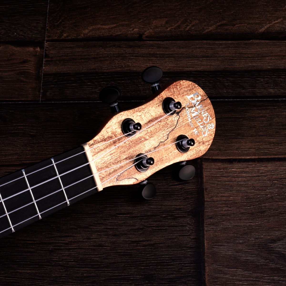 Barnes & Mullins Concert Ukulele - Spalt Maple - Image 5