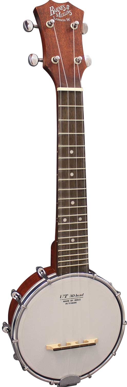 Barnes & Mullins Banjo Ukulele Open Back Soprano - Image 1