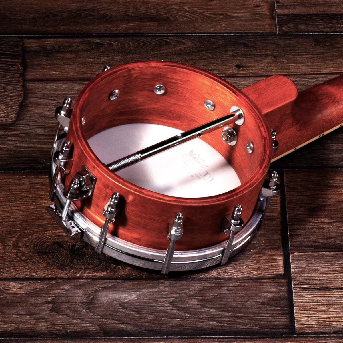 Barnes & Mullins Banjo Ukulele Open Back Soprano - Image 4