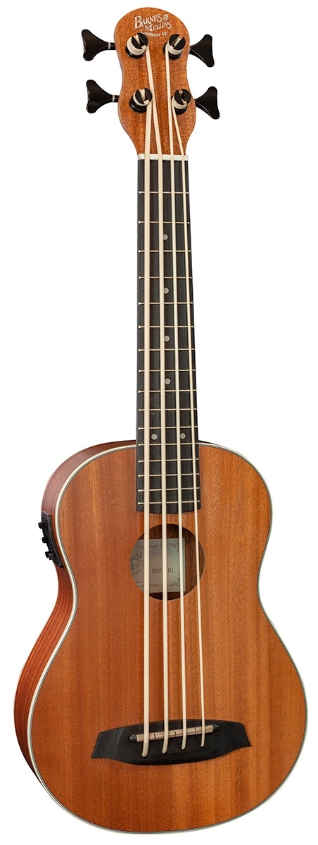 Barnes & Mullins Bass Ukulele - Mahogany - Image 1