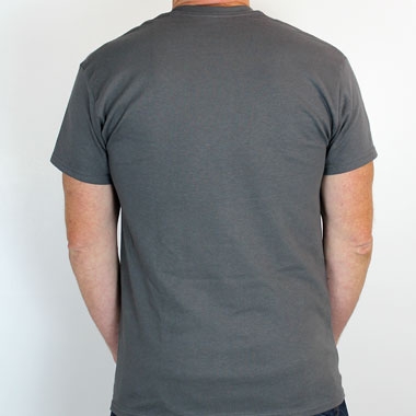 Faith Guitars T-Shirt Charcoal/White - Small - Image 3