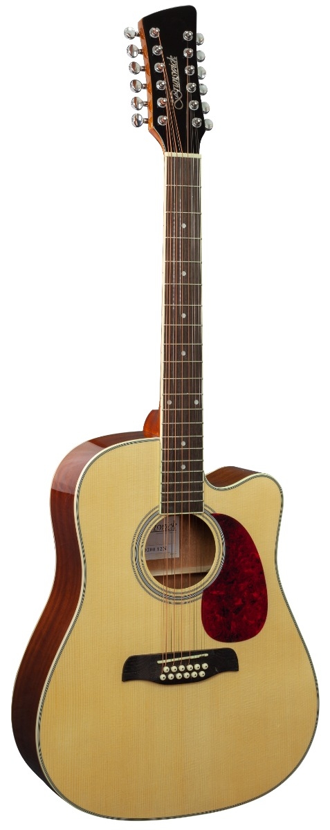 Brunswick Dreadnought Cutaway 12 String Natural - Image 1