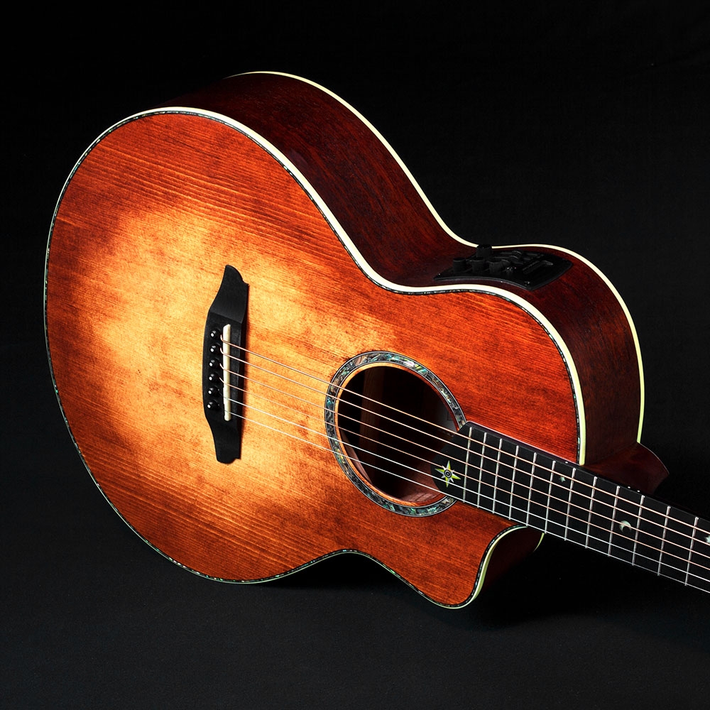 Rathbone Navigator - Spruce/Mahogany E/Cut - Inc. Gigbag - Image 5