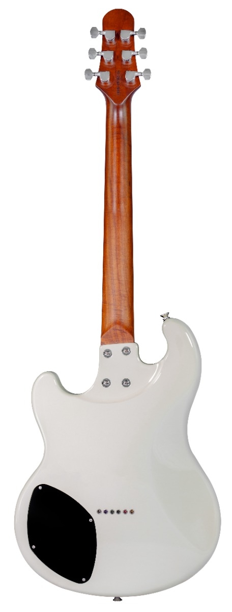 Shergold Masquerader Standard SM11 Solid Quartz White Gloss - Image 2