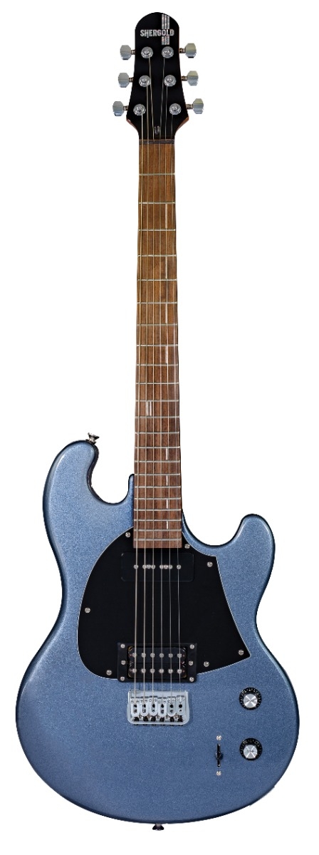 Shergold Masquerader Standard SM11 Solid Astral Blue Gloss - Image 1