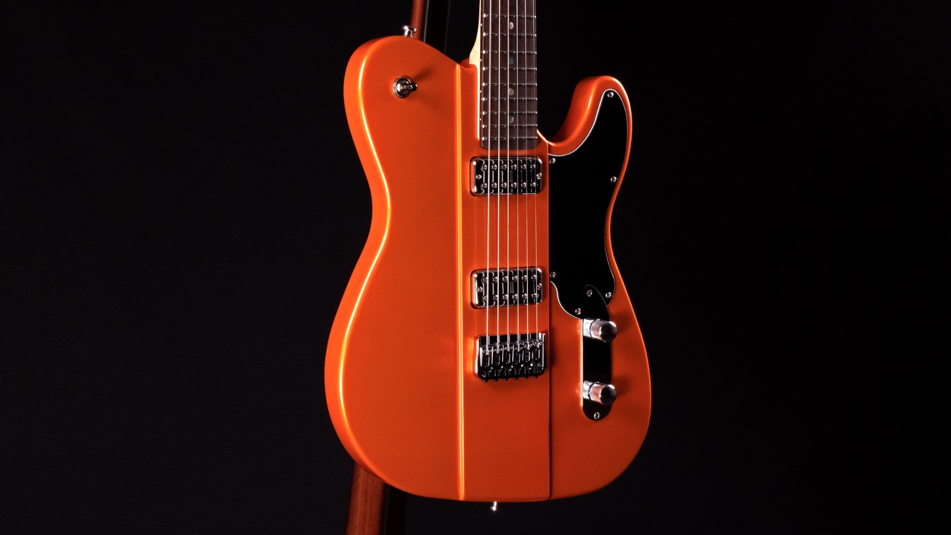 Shergold Telstar Standard ST14 Metallic Orange - Image 3