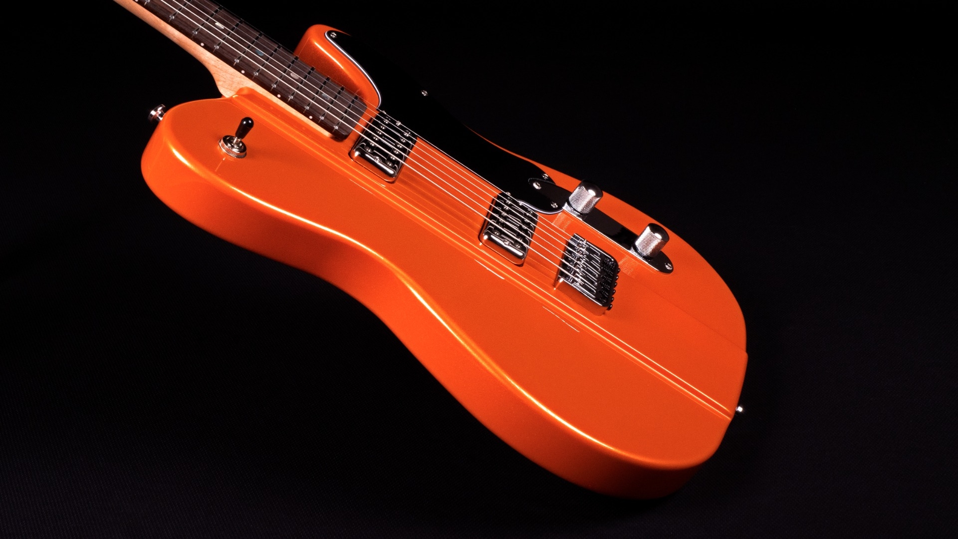 Shergold Telstar Standard ST14 Metallic Orange - Image 4