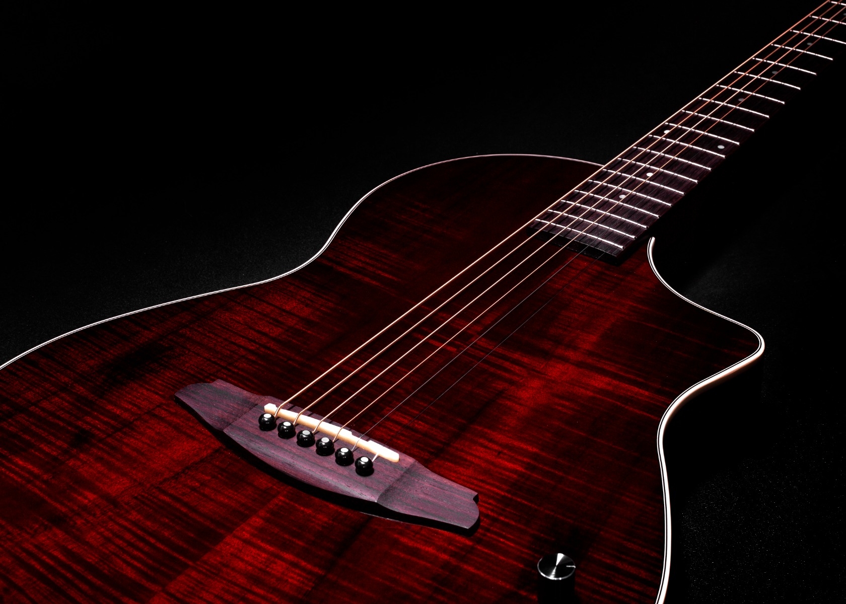 Rathbone Showmaster Thinline Semi-Hollow Body Cutaway Electro-Acoustic - Image 6