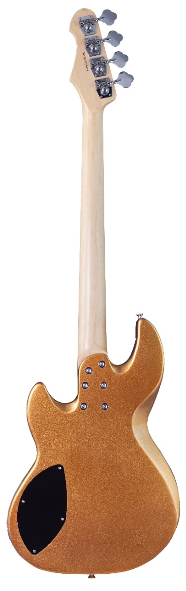 Shergold Libertine Standard Bass SBL15 Metallic Gold Gloss - Image 2