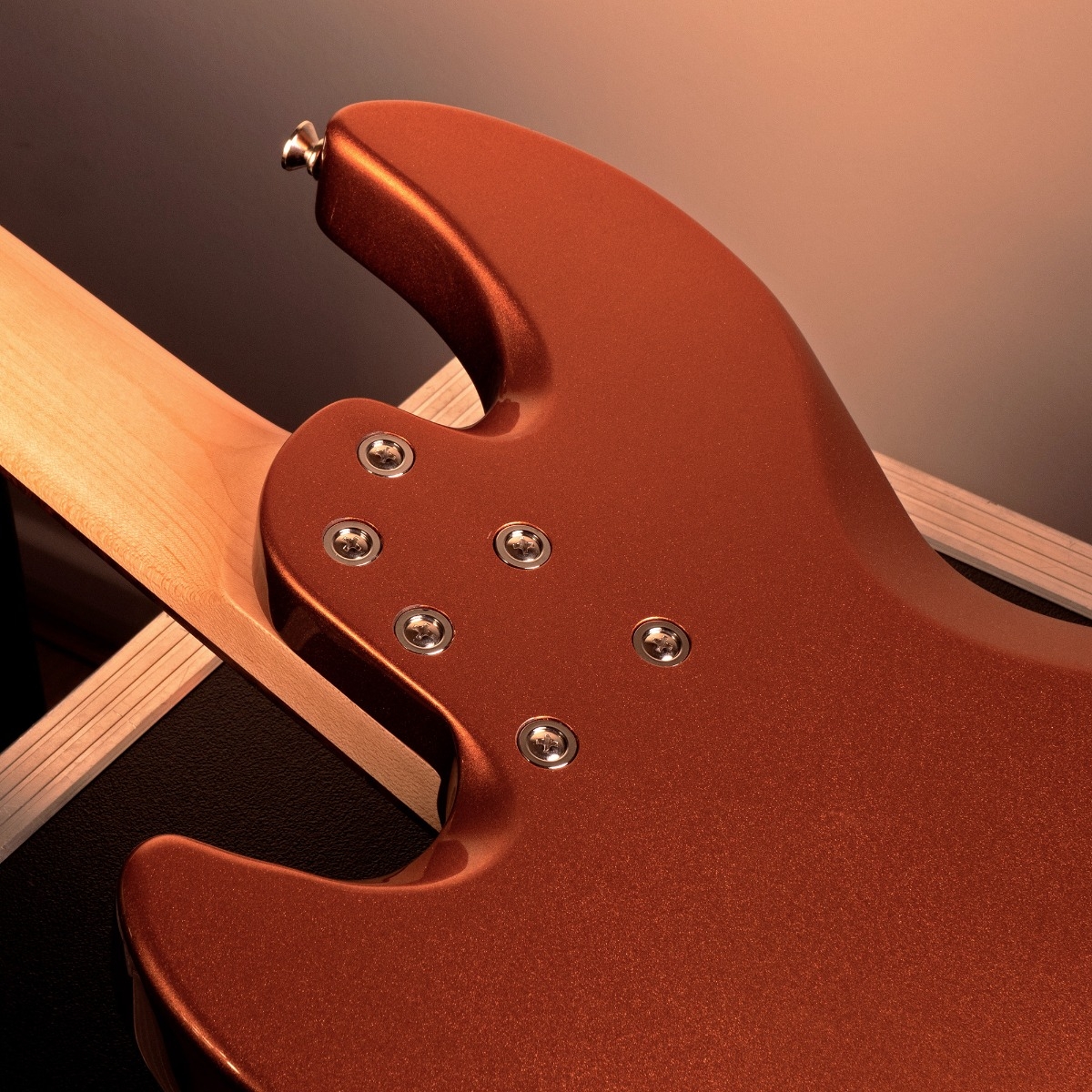 Shergold Libertine Standard Bass SBL15 Metallic Gold Gloss - Image 6