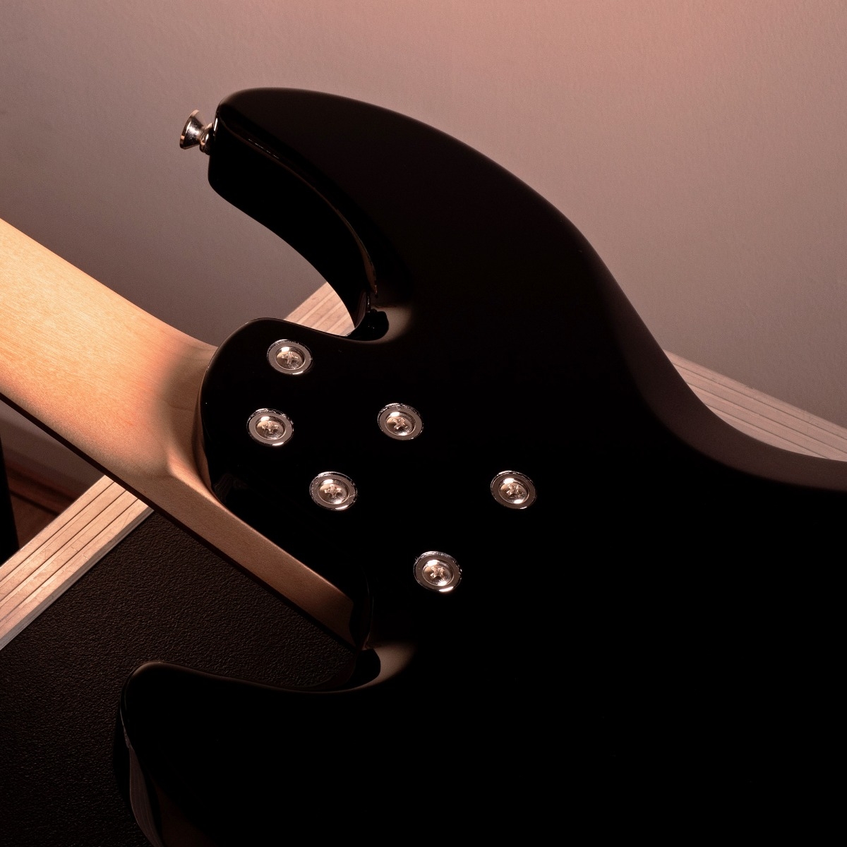 Shergold Libertine Standard Bass SBL15 Solid Black Gloss - Image 6