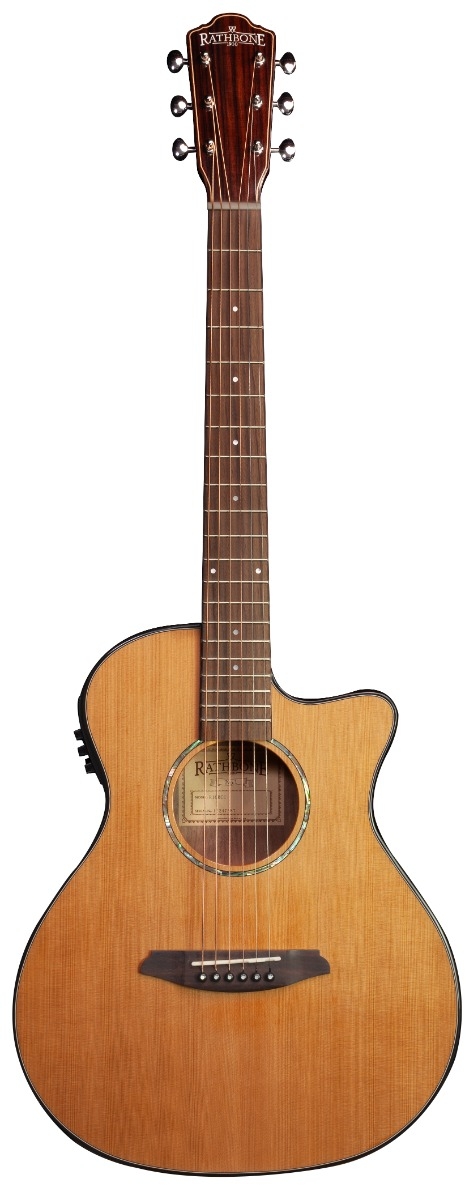 Rathbone No.1 - Cedar/Rosewood E/Cut - Inc. Gigbag - Image 3