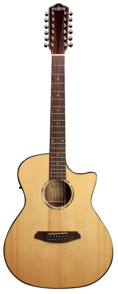 Rathbone No.3 - Englemann Spruce/Bocote E/Cut 12 String - Image 3