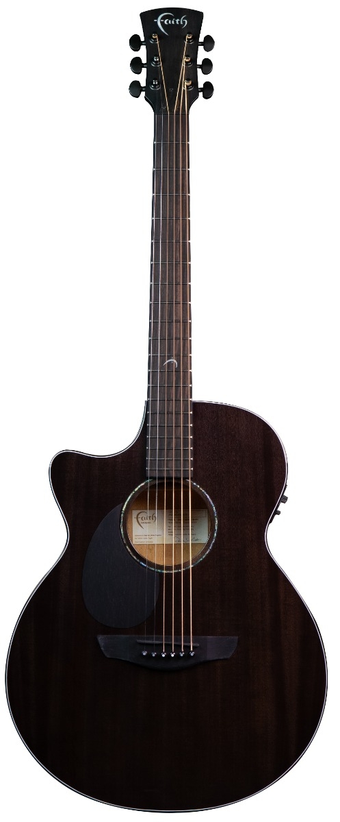 Faith Nexus Venus Cutaway Electro Thru-Black - Left Handed - Image 3