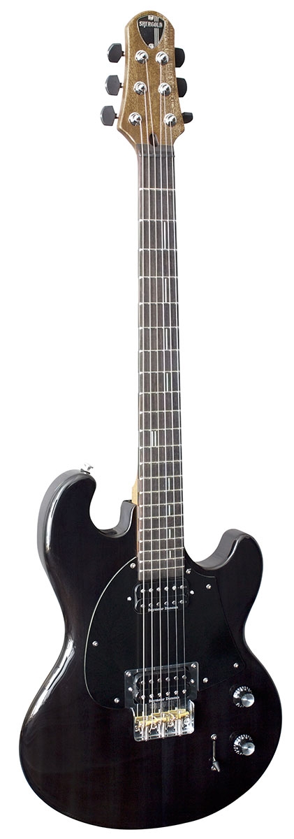 Shergold Masquerader Classic SM04 Thru-Black - Image 1