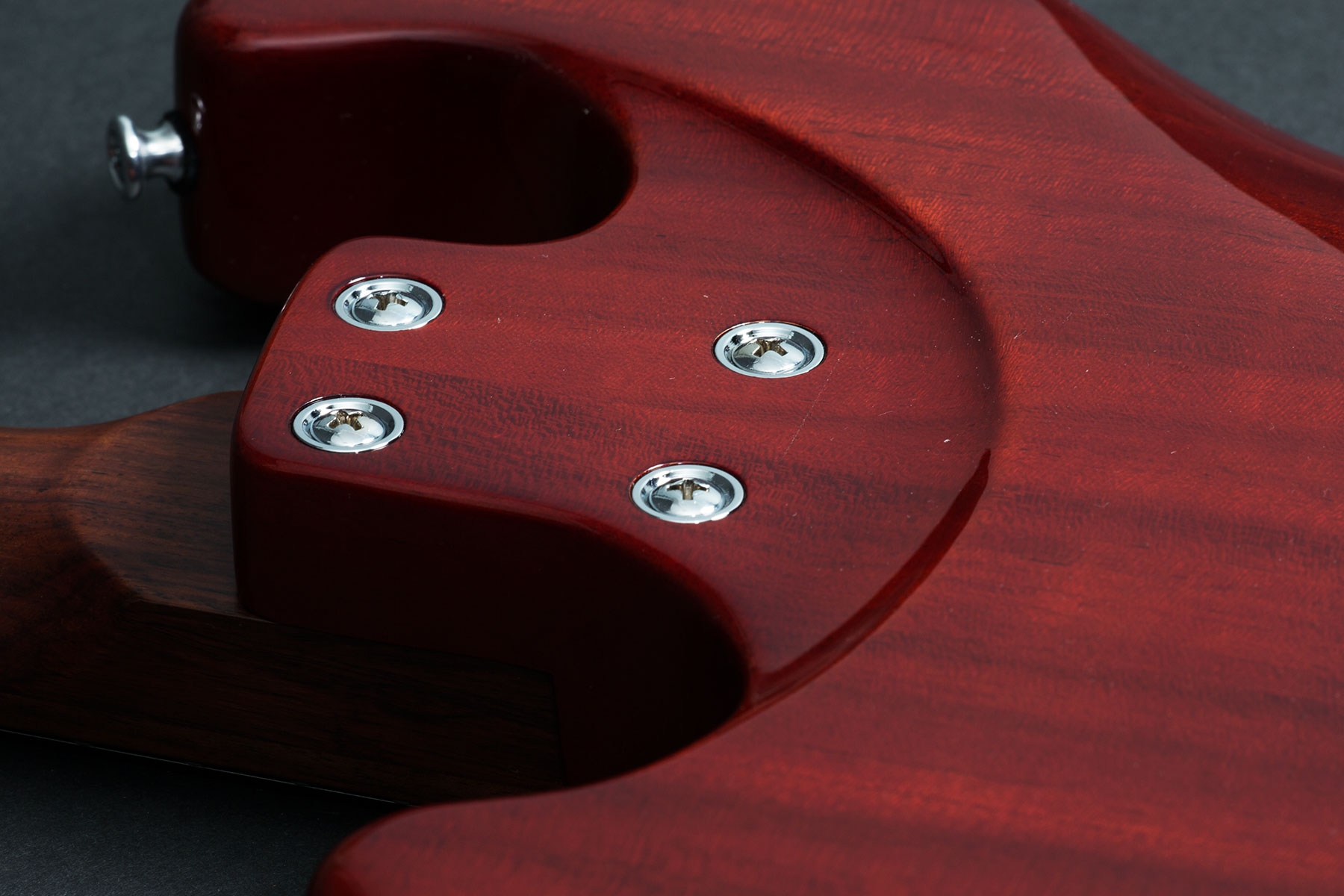 Shergold Masquerader Classic SM03 Thru-Cherry - Image 4