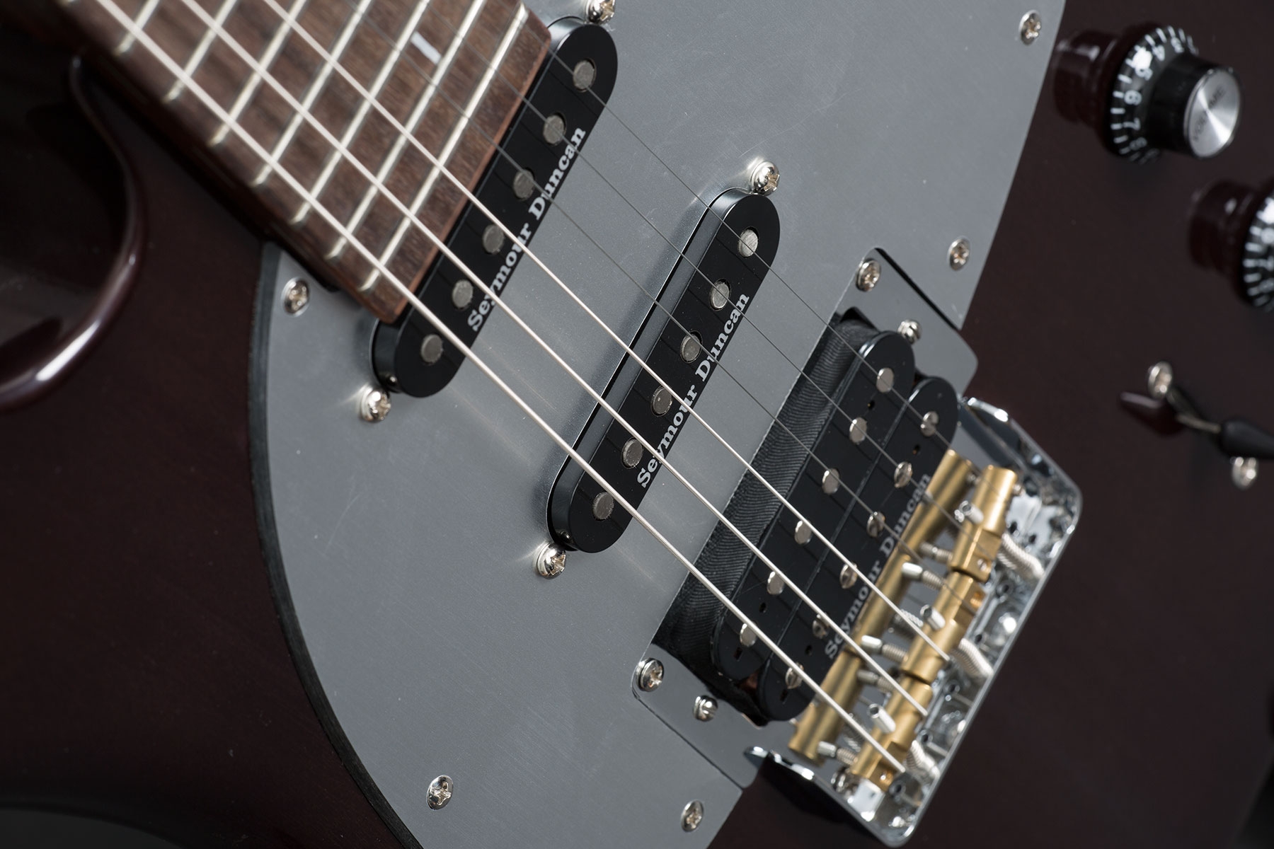 Shergold Masquerader Classic SM02 Thru-Black - Image 4