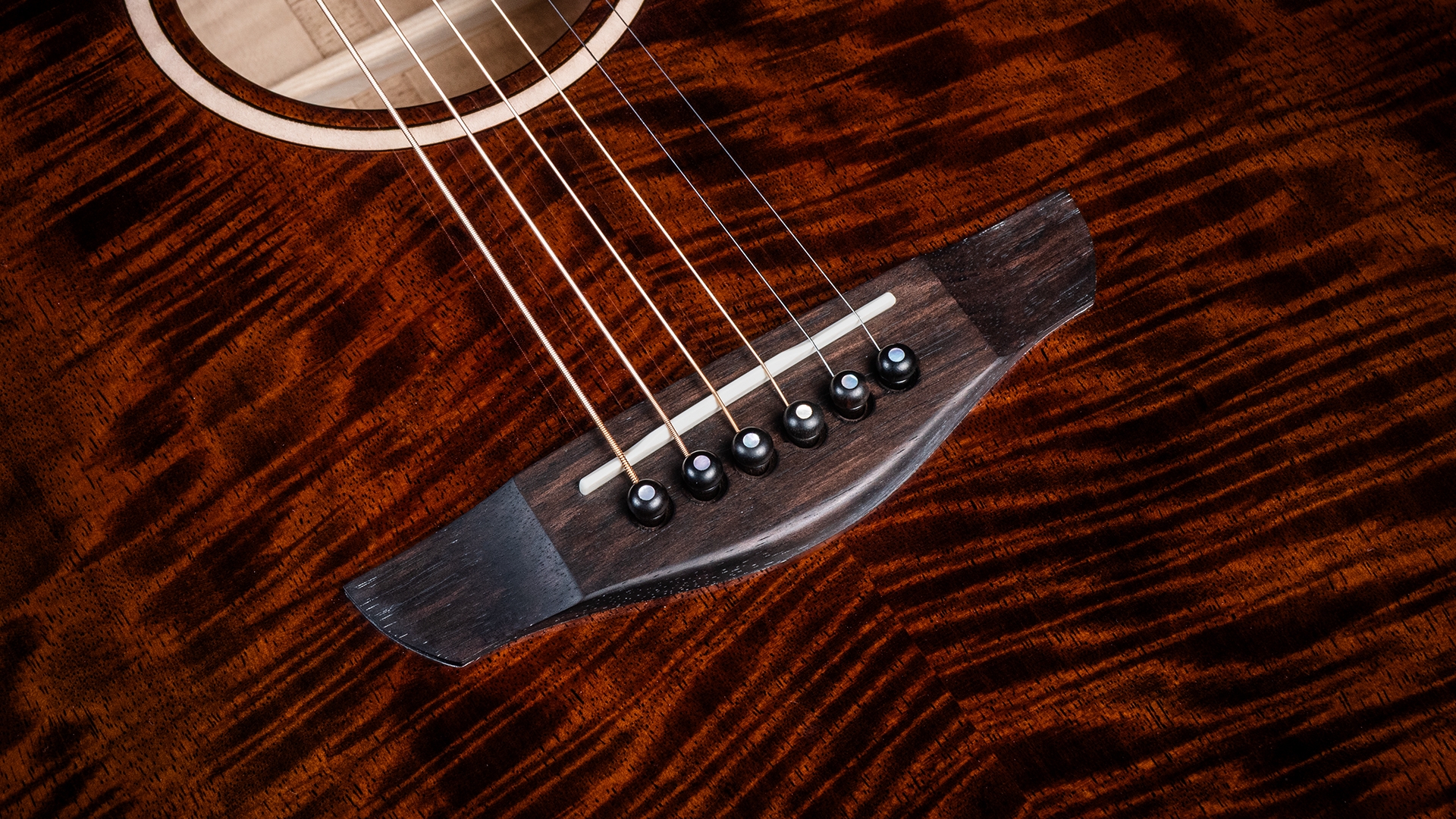 Faith Neptune FX Dark Natural Gold Cutaway Electro - Image 12