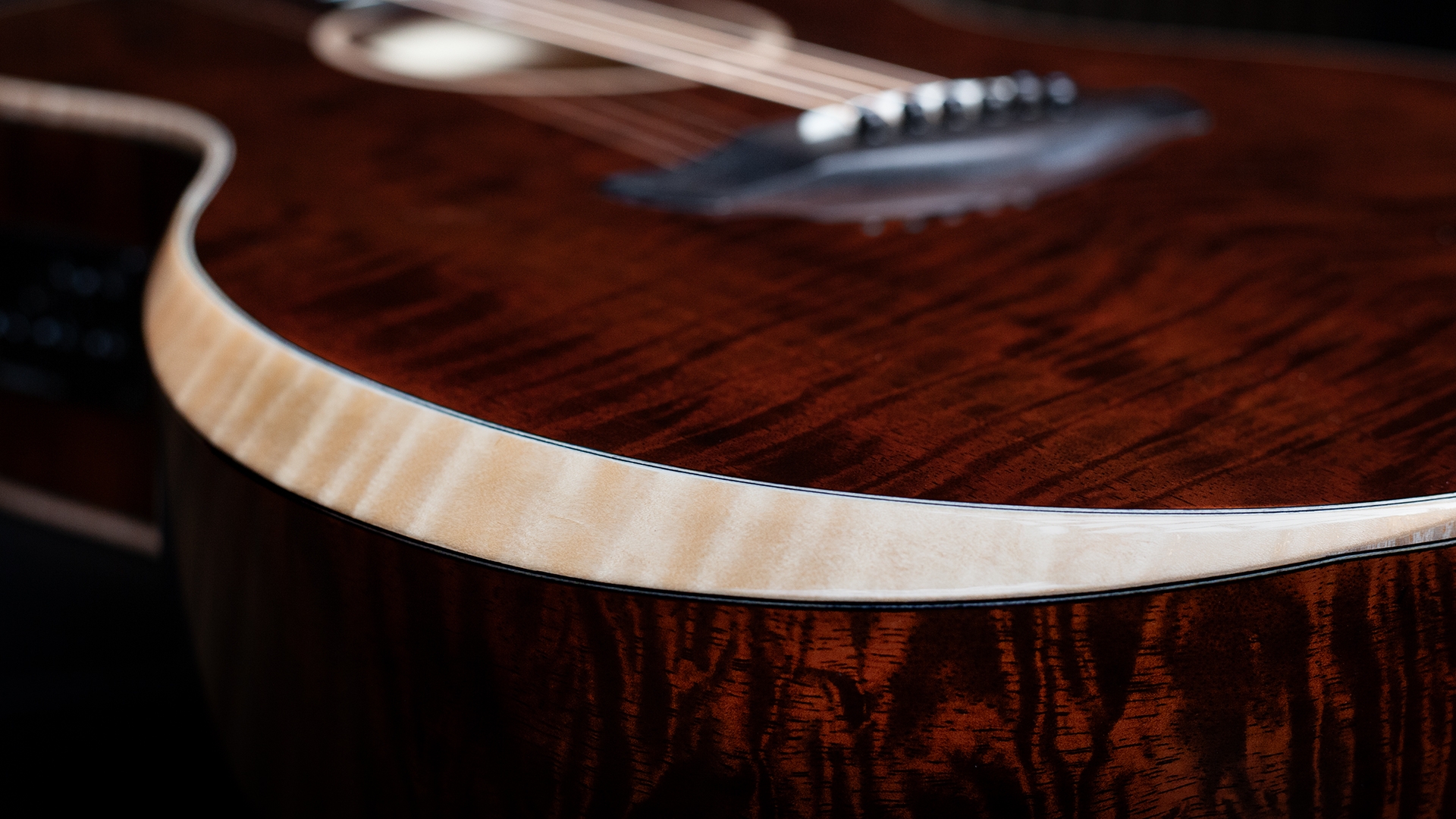 Faith Neptune FX Dark Natural Gold Cutaway Electro - Image 13