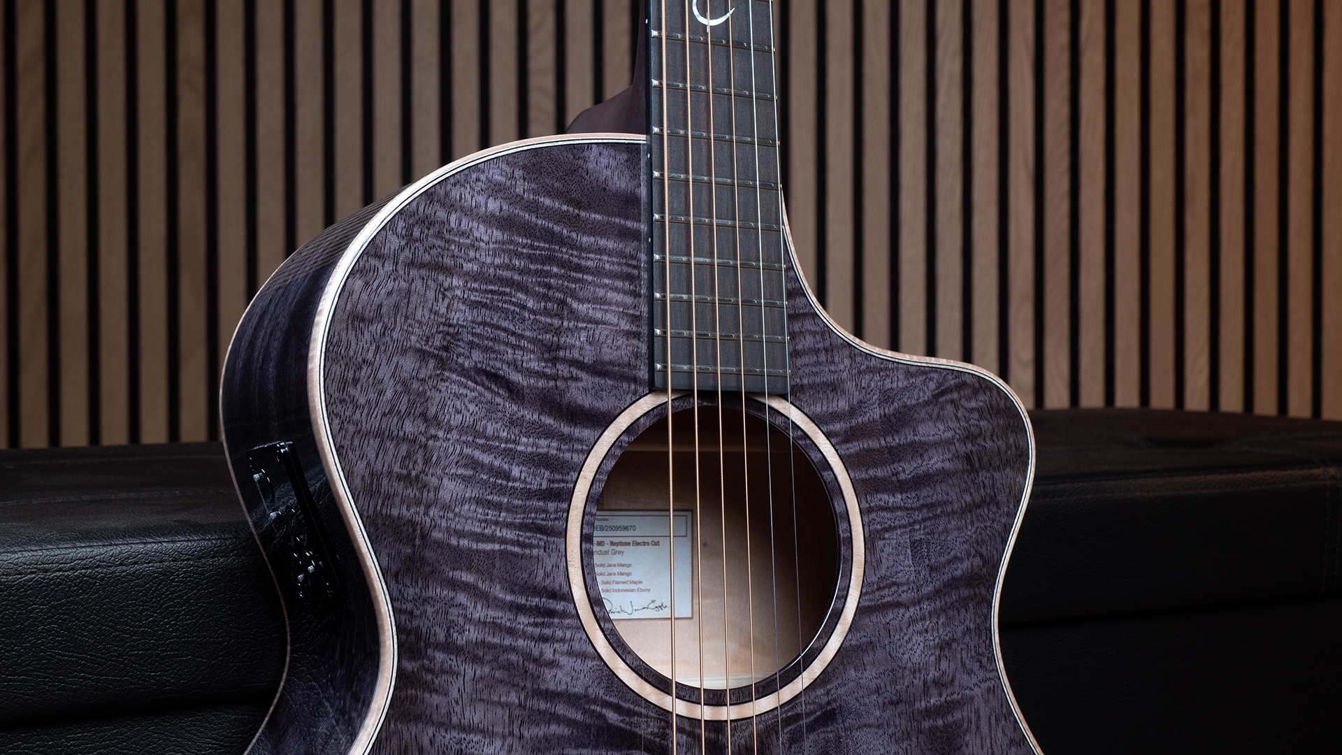 Faith Neptune FX Moondust Grey Electro Cutaway - Image 9