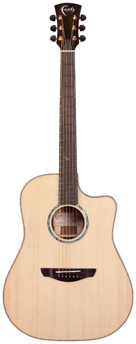 Faith HiGloss 3 Saturn Cutaway/Electro - 3-Piece Rosewood - Image 3