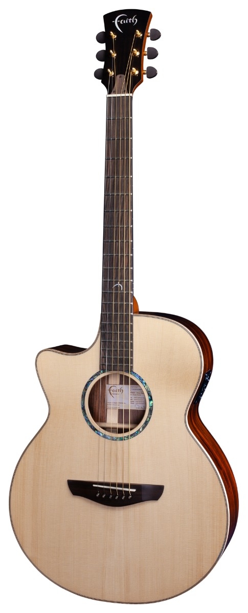 Faith HiGloss 3 Venus Cut/Electro - 3-Piece Rosewood - Lefthanded - Image 1