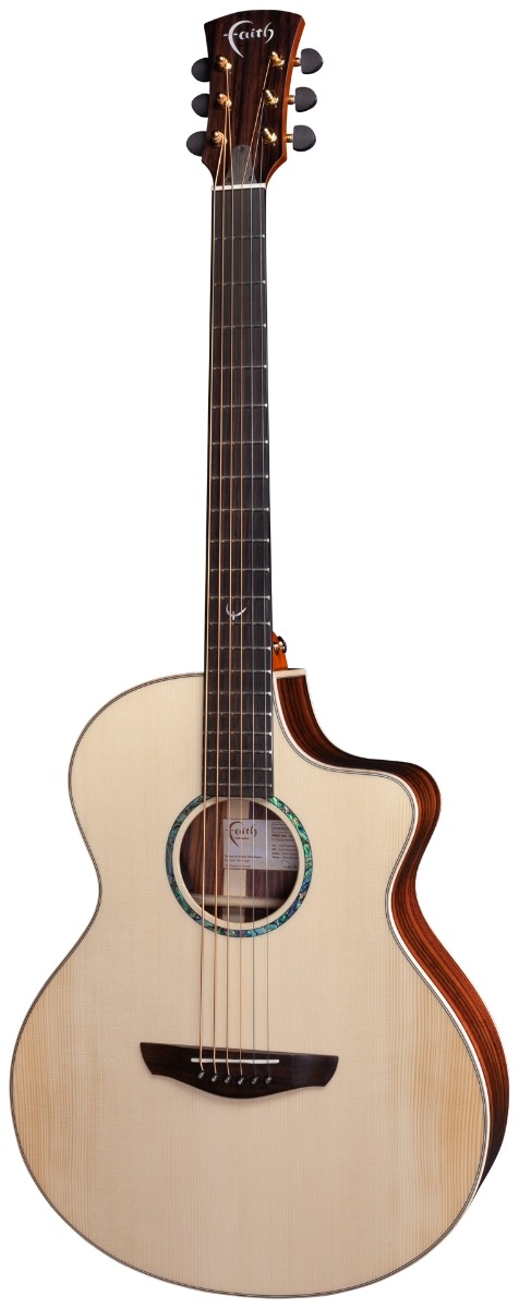 Faith HiGloss 3 Baritone Neptune Cut/Electro - 3-Piece Rosewood - Image 1