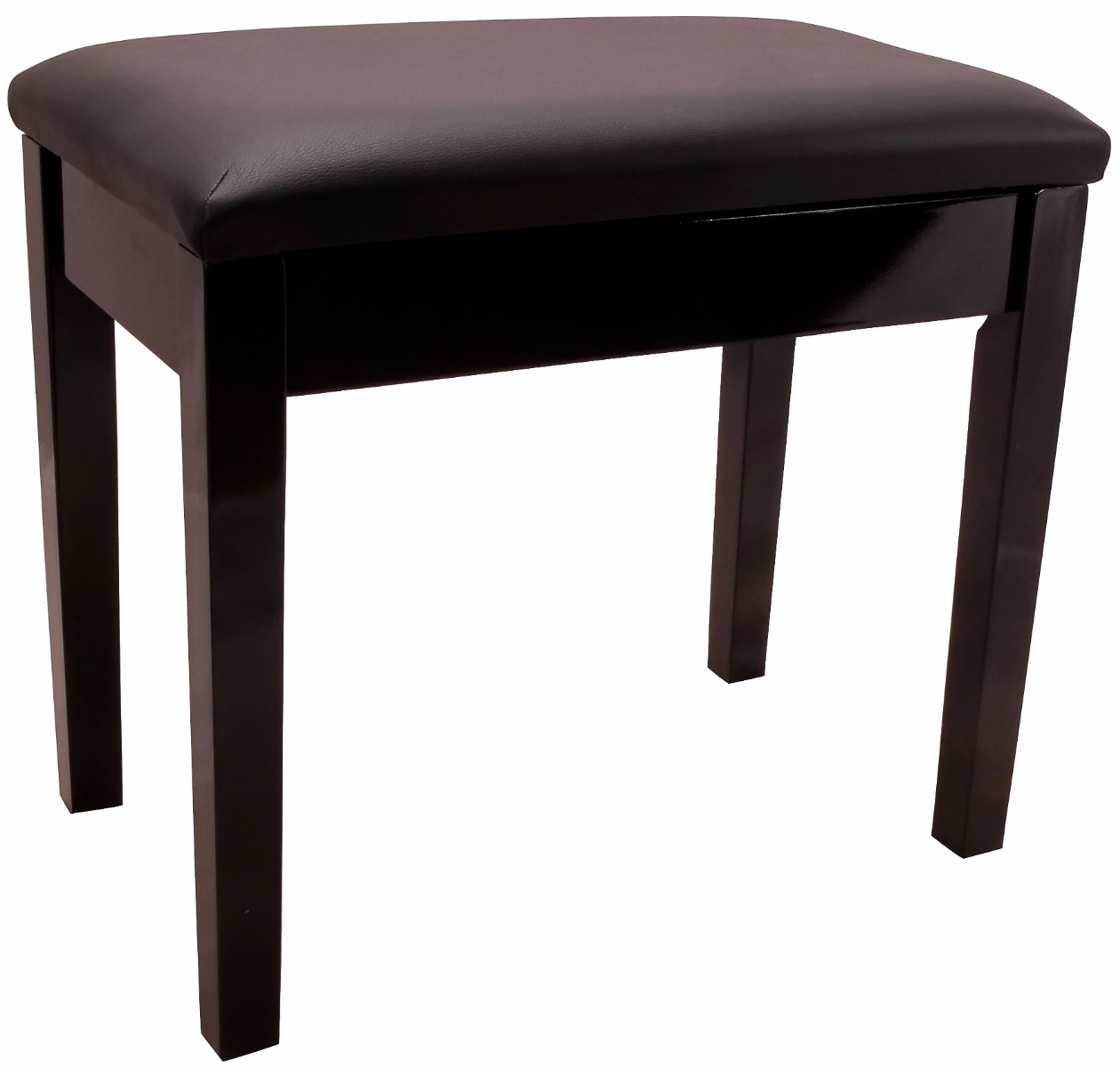 Montford Piano Bench with Storage - Black - Image 1